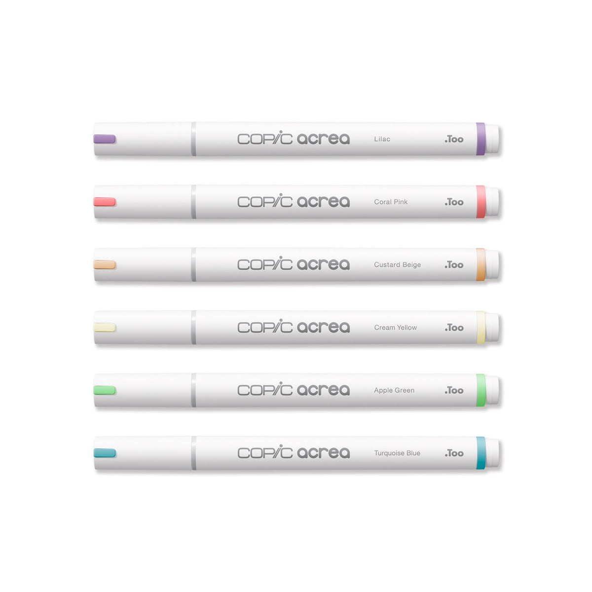 Copic Acrea 6 Color Set Light