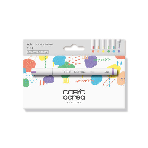 Copic Acrea 6 Color Set Light
