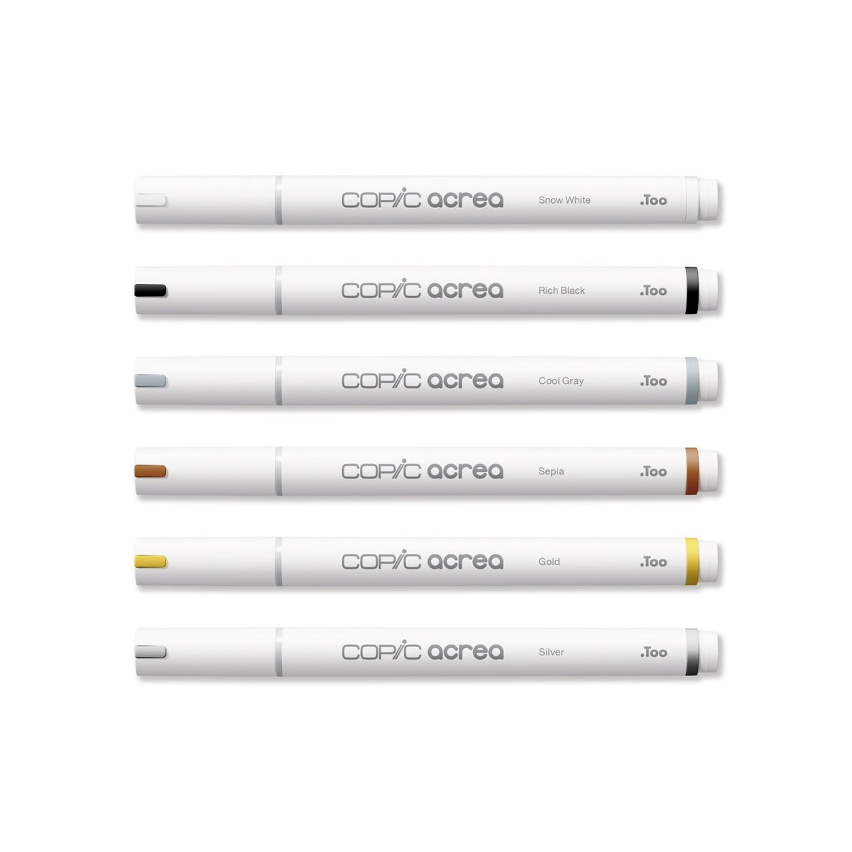 Copic Acrea 6 Color Set Neutral
