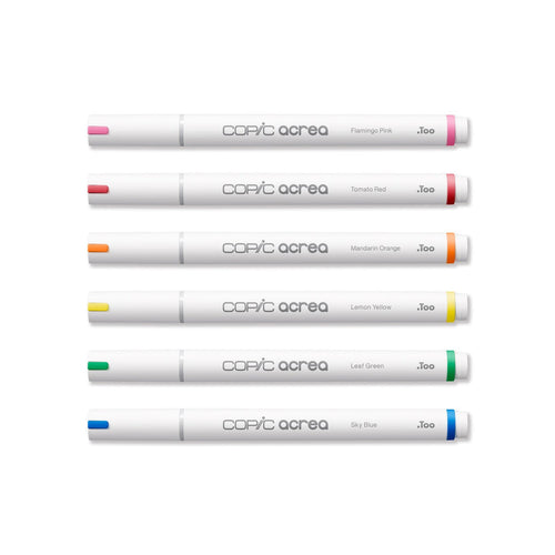 Copic Acrea 6 Color Set Vivid