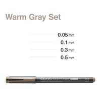 Copic Multiliner 4 Pen Set Warm Gray view 2