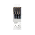 Copic Multiliner 4 Pen Set Warm Gray