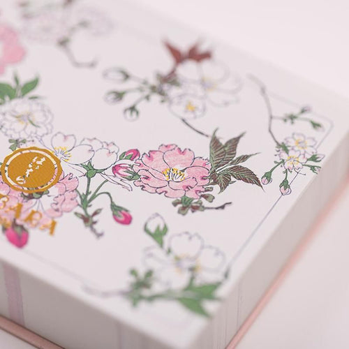 Haibara Block Memo - Cherry Blossoms in Full Bloom