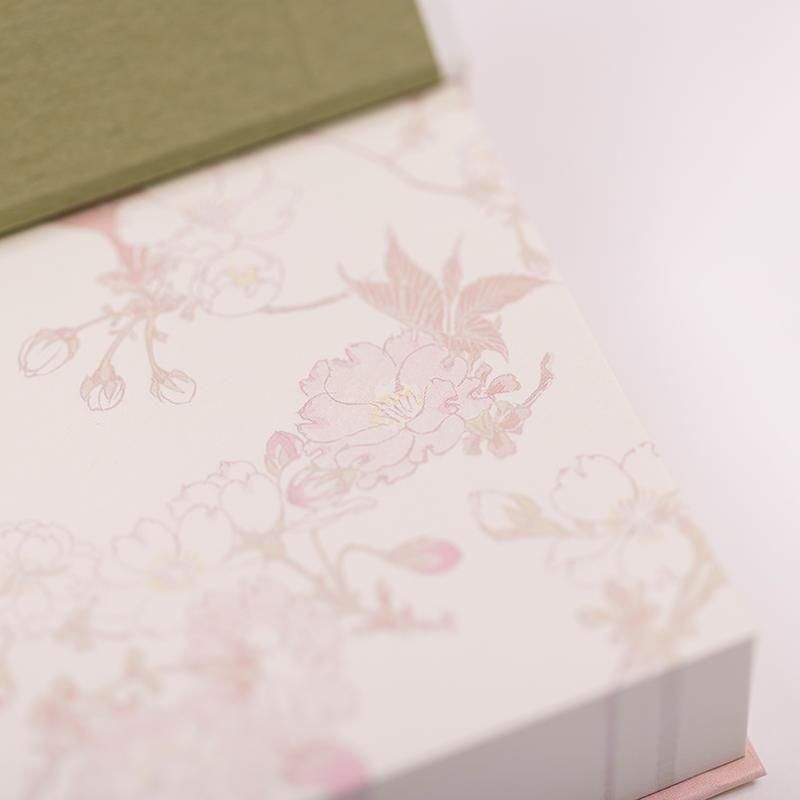 Haibara Block Memo - Cherry Blossoms in Full Bloom