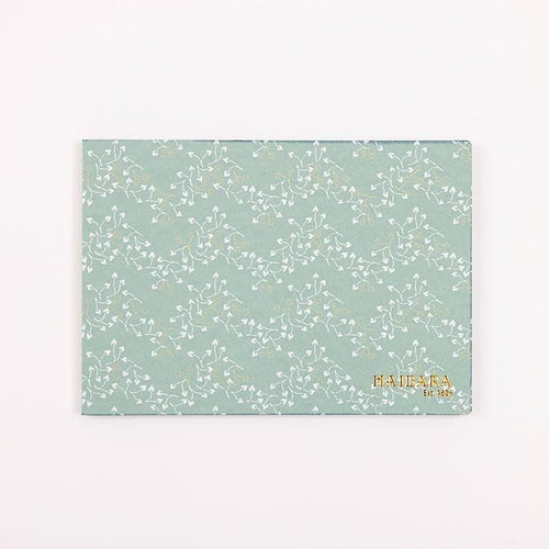 Haibara Codex-bound Notebook Horizontal Plain - Futaba Aoiyama-michi