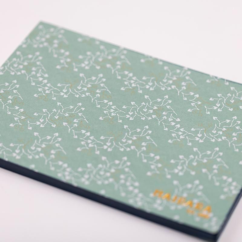 Haibara Codex-bound Notebook Horizontal Plain - Futaba Aoiyama-michi