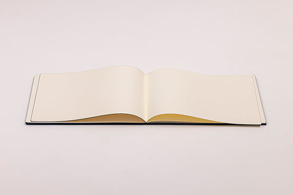 Haibara Codex-bound Notebook Horizontal Plain - Futaba Aoiyama-michi