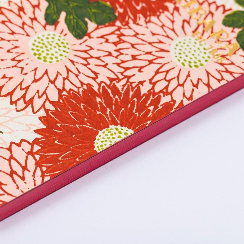 Haibara Codex-bound Notebook Vertical Plain - Choyo Red