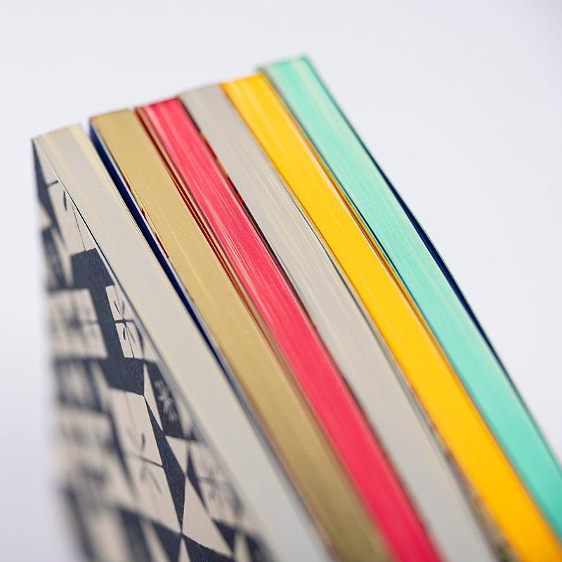 Haibara Codex-bound Notebook Vertical Plain - Choyo Red