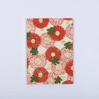 Haibara Codex-bound Notebook Vertical Plain - Choyo Red view 1