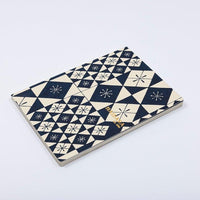 Haibara Codex-bound Notebook Vertical Plain - Colored Glass Blue view 2