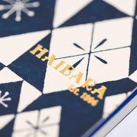 Haibara Codex-bound Notebook Vertical Plain - Colored Glass Blue view 5