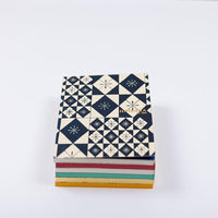 Haibara Codex-bound Notebook Vertical Plain - Colored Glass Blue view 7