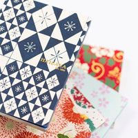 Haibara Codex-bound Notebook Vertical Plain - Colored Glass Blue view 10