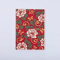 Haibara Codex-bound Notebook Vertical Plain - Peony