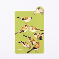 Haibara Pattern Bookmark - Sparrow view 2