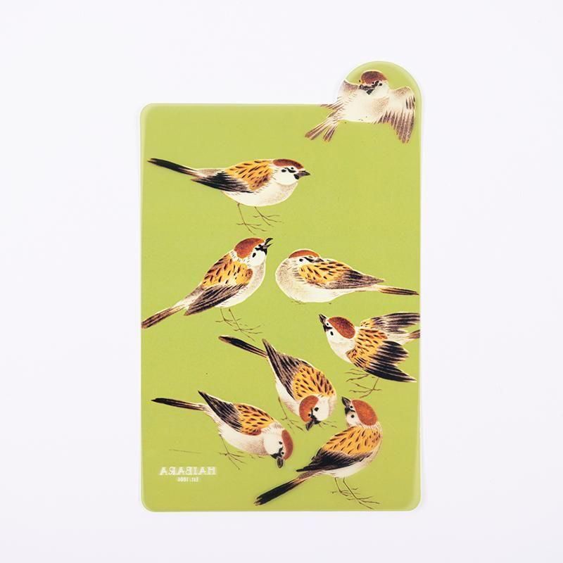 Haibara Pattern Bookmark - Sparrow
