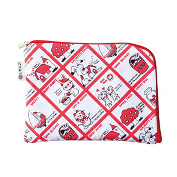 Heiko Charmy Retro Cotton Pouch Red