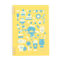 King Jim Ring Notebook Tefrene Mizutama B5 Sweets view 1