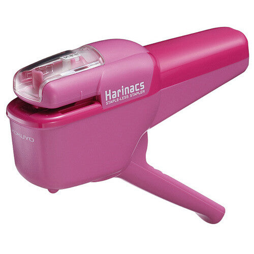 Kokuyo Harinacs Handy Stapleless Stapler – Pink