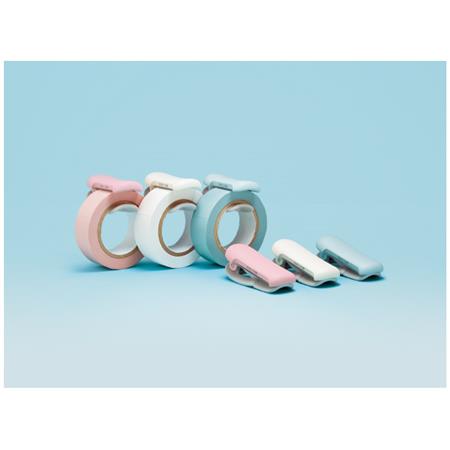 Kokuyo KaruCut Masking Tape Clip Cutter 10-15mm Light Blue