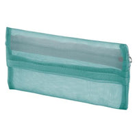 Kokuyo Slish Mesh Pen Case - Emerald Green view 2