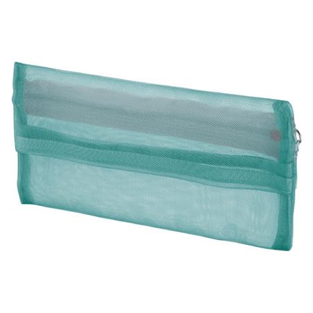 Kokuyo Slish Mesh Pen Case - Emerald Green