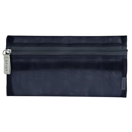 Kokuyo Slish Mesh Pen Case Navy