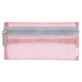 Kokuyo Slish Mesh Pen Case - Light Pink