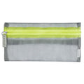 Kokuyo Slish Mesh Pen Case — Silver Grey