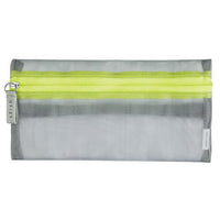 Kokuyo Slish Mesh Pen Case - Silver Grey view 1