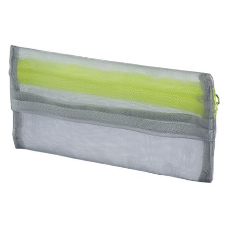 Kokuyo Slish Mesh Pen Case — Silver Grey