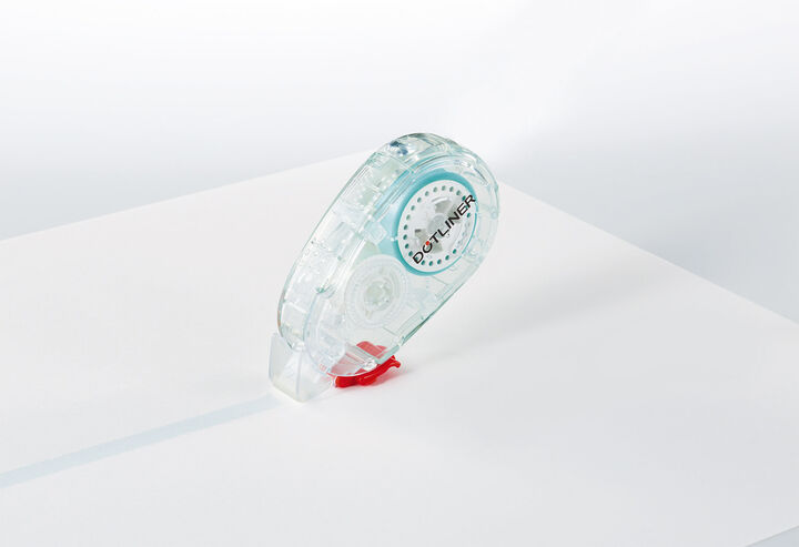 Kokuyo Transparent Mechanism Strong Adhesive Dotliner Tape Glue Red
