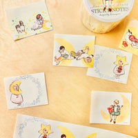 Krimgen Sticky Notes Roll 40mm - Moon and Stars view 4