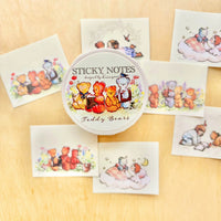 Krimgen Sticky Notes Roll 40mm - Teddy Bears view 2