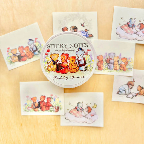 Krimgen Sticky Notes Roll 40mm - Teddy Bears