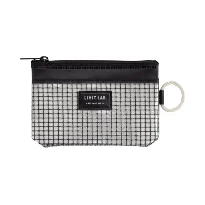 LIHIT LAB. Mesh Pouch A8 Black