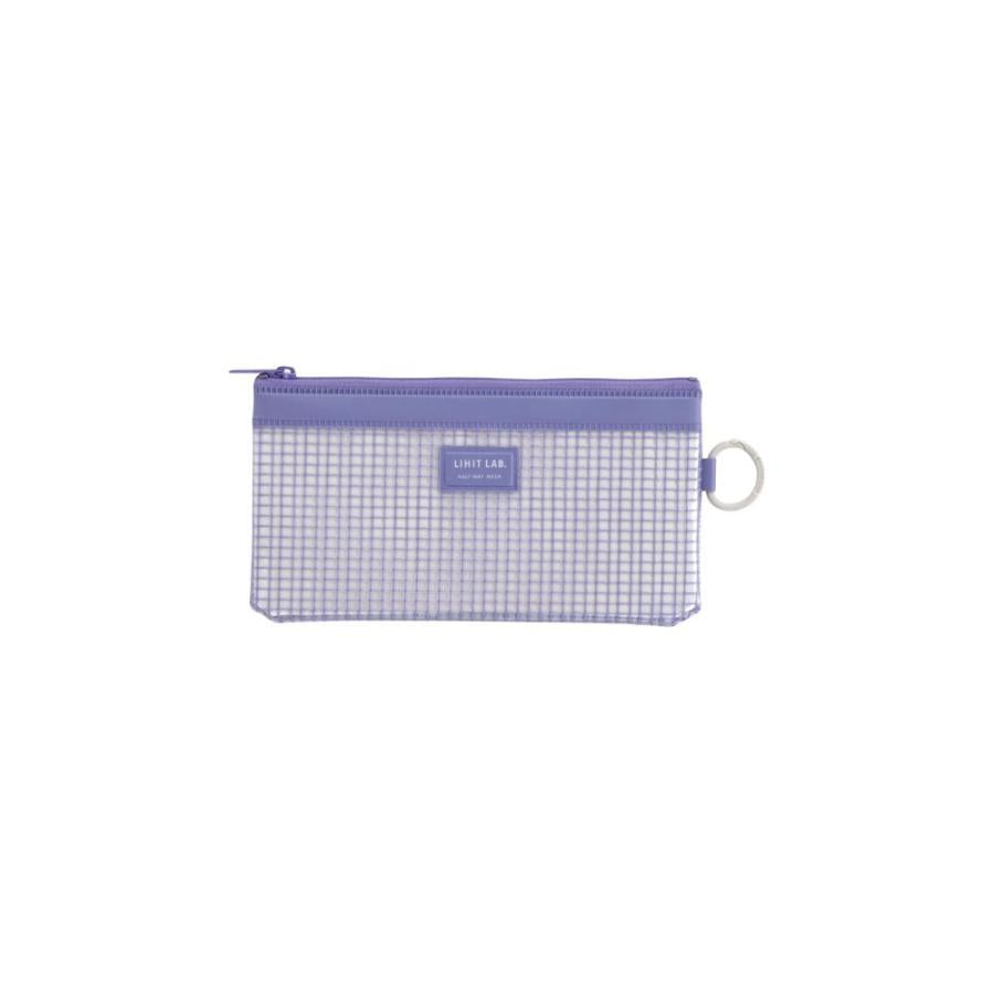 LIHIT LAB. Mesh Pouch DL Blue Violet