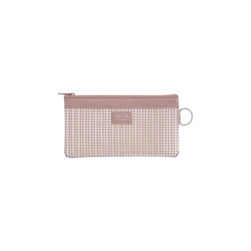 LIHIT LAB. Mesh Pouch DL Rose Pink