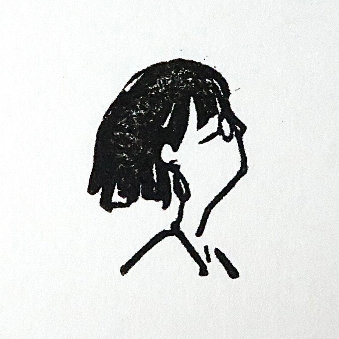 MA7stamp Rubber Stamp Fumiko - Piercings