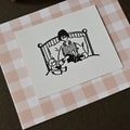 MA7stamp Rubber Stamp Fumiko - Reading before bed