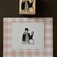 MA7stamp Rubber Stamp Fumiko - Take Out view 3