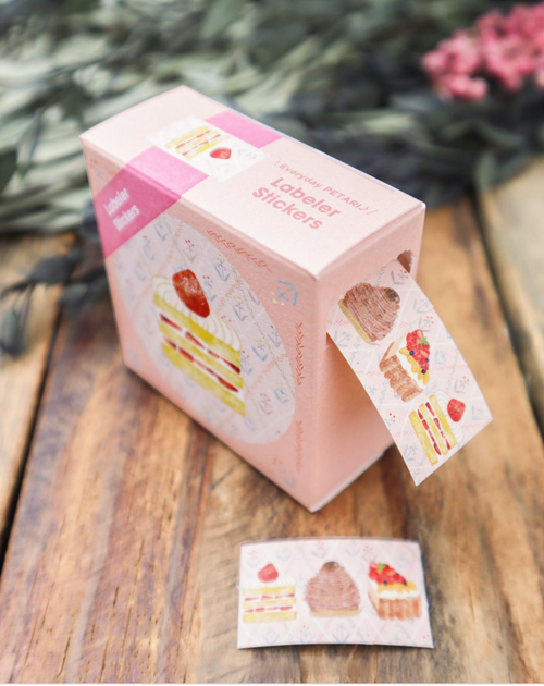 meriBUN Labeler Stickers - Cake Shop
