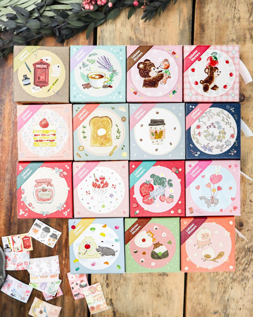 meriBUN Labeler Stickers - Cake Shop