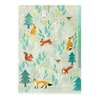 Midori A4 Clear File – Nordic Animal view 1