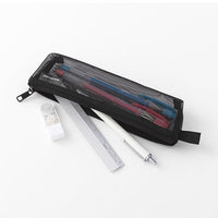 Midori Mesh Pen Case - Black view 2