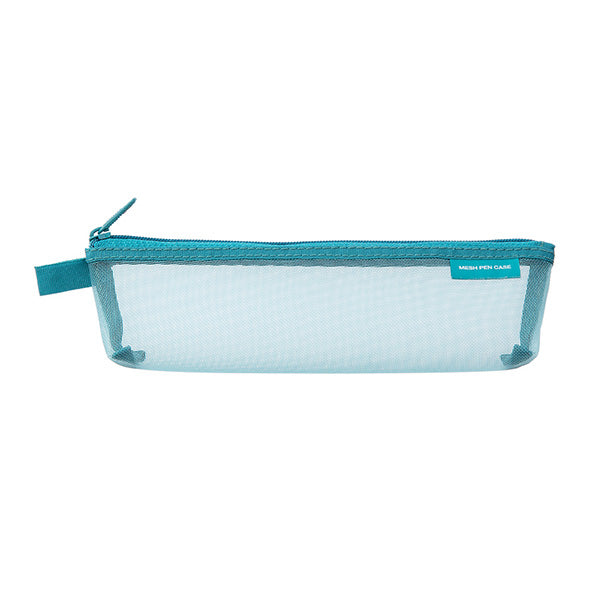 Midori Mesh Pen Case - Blue