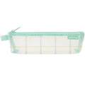 Midori Mesh Pen Case - Check Green Limited Edition