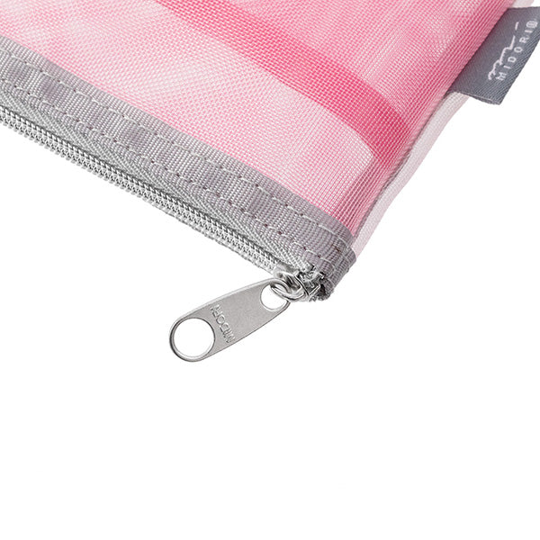 Midori Mesh Pen & Tool Pouch – Pink