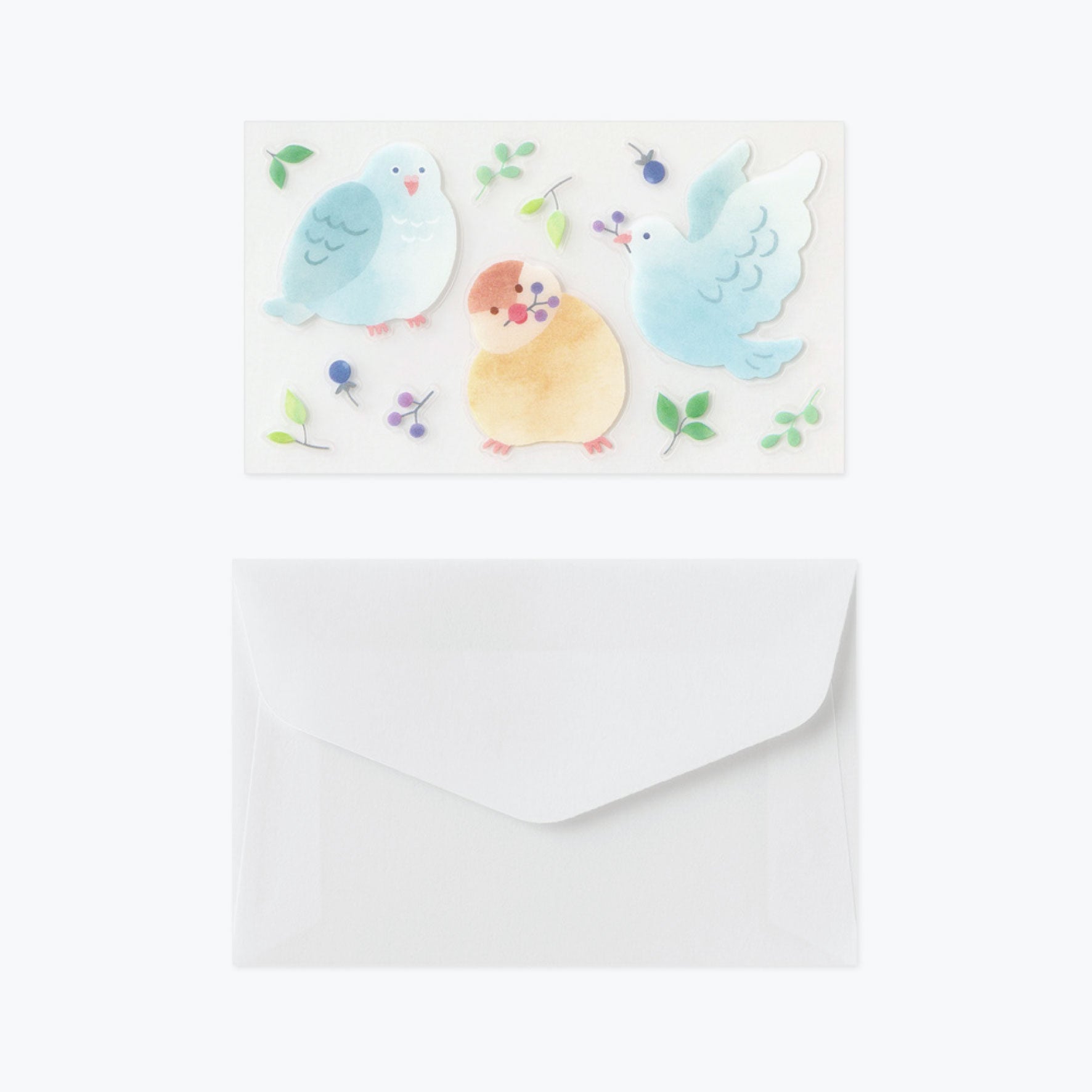 Midori Mini Letter Set with Seal - Bird